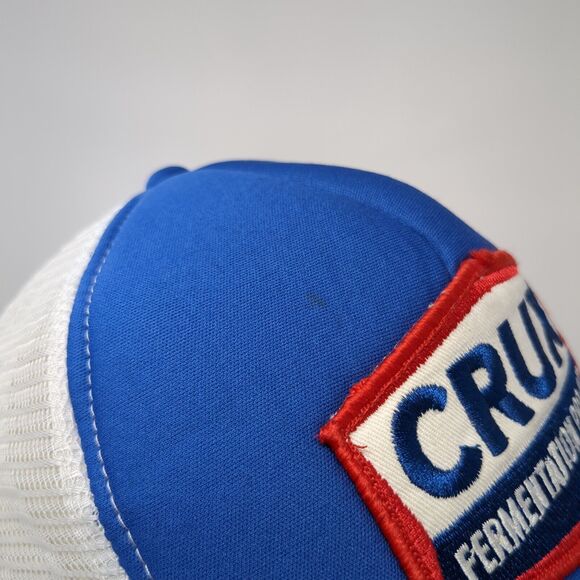 Crux Fermentation Project Snapback Trucker Hat Blue One Size Cobra - Picture 5 of 10
